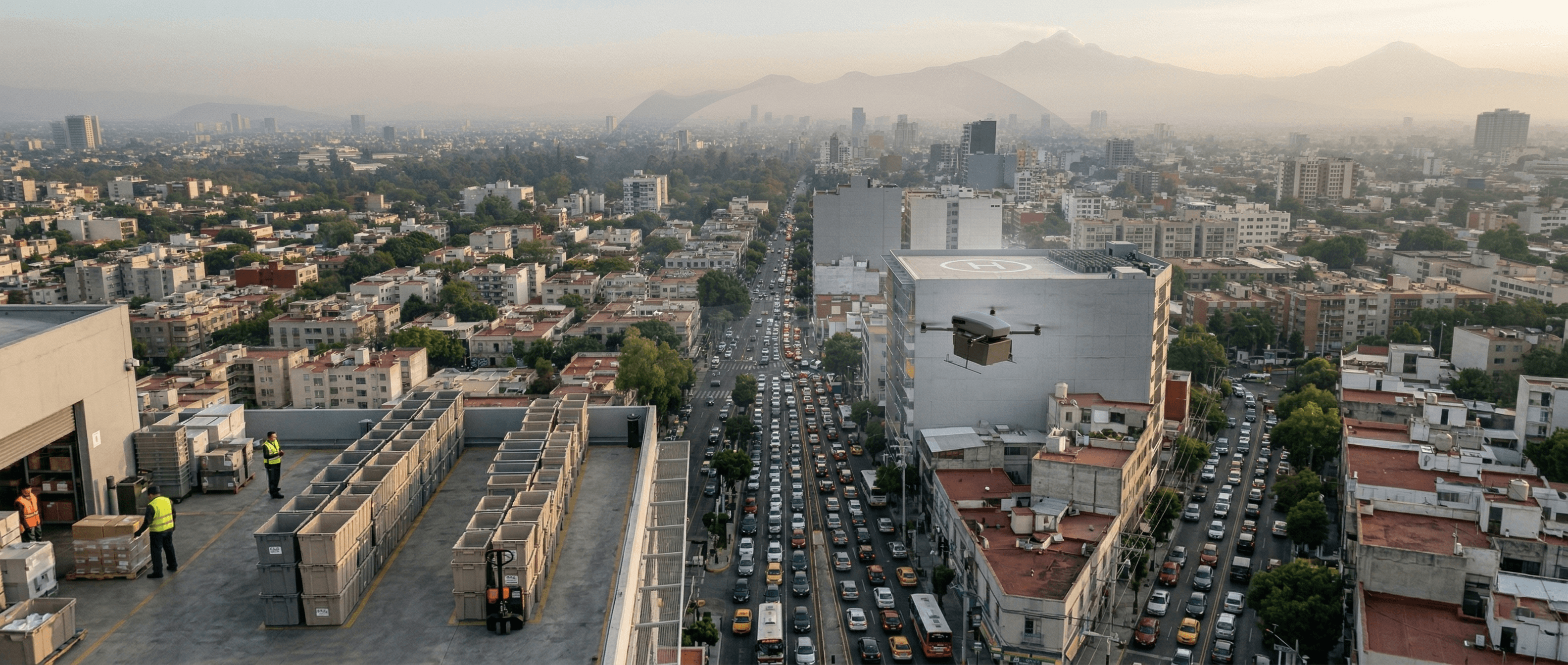 Store to hub corridor