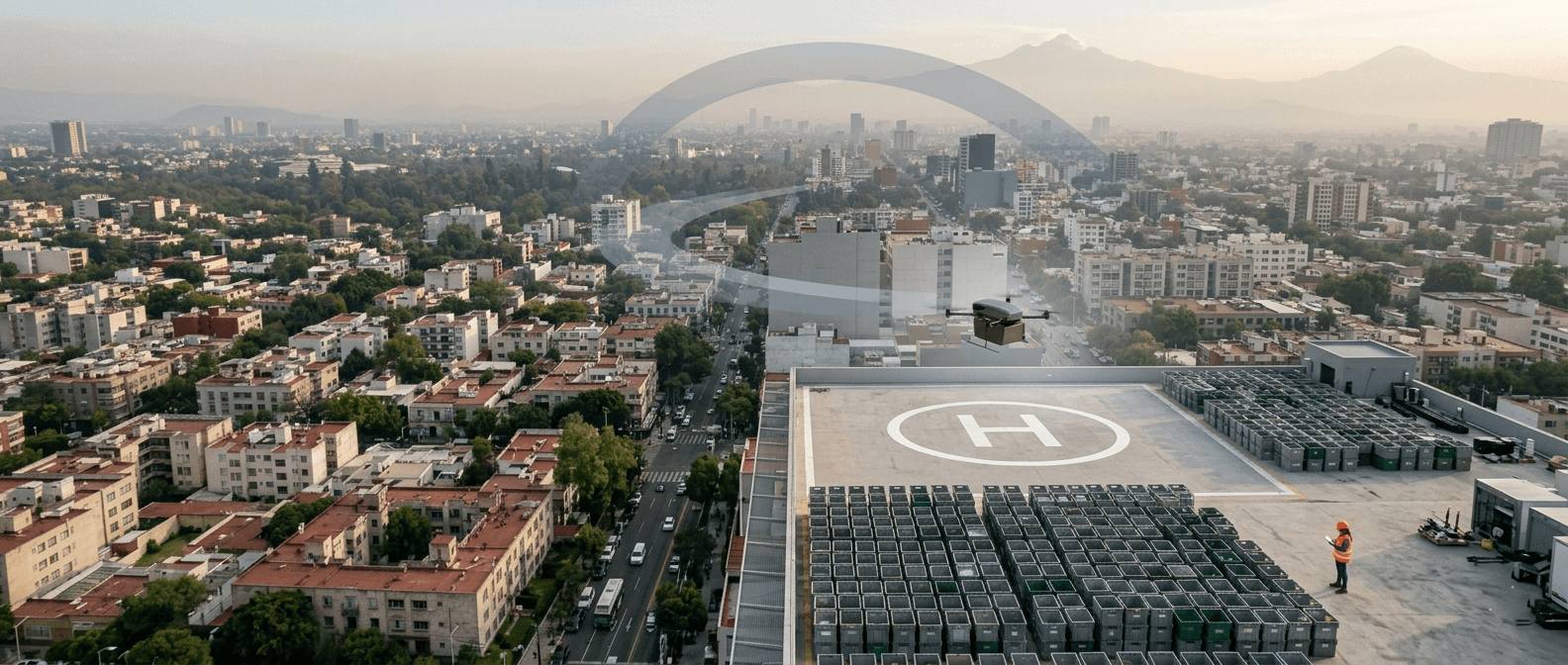 Hub to neighborhood route